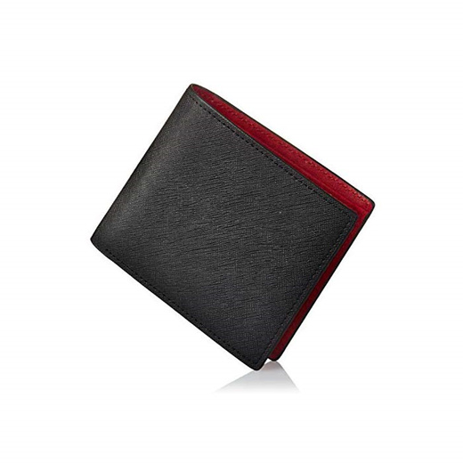 Qoo10 Glevio Gurevio Wallets Men S Black Red With A Two Fold Wallet Coin Bag Wallets