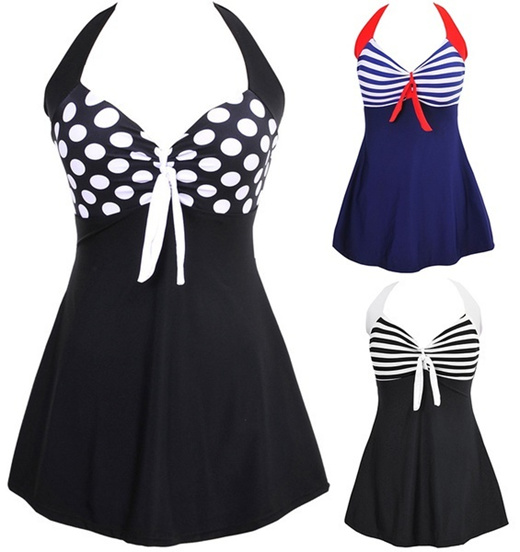 halter dress swimsuit