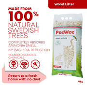 Eco Wood Litter 9kg for Cats/ Cat Litter