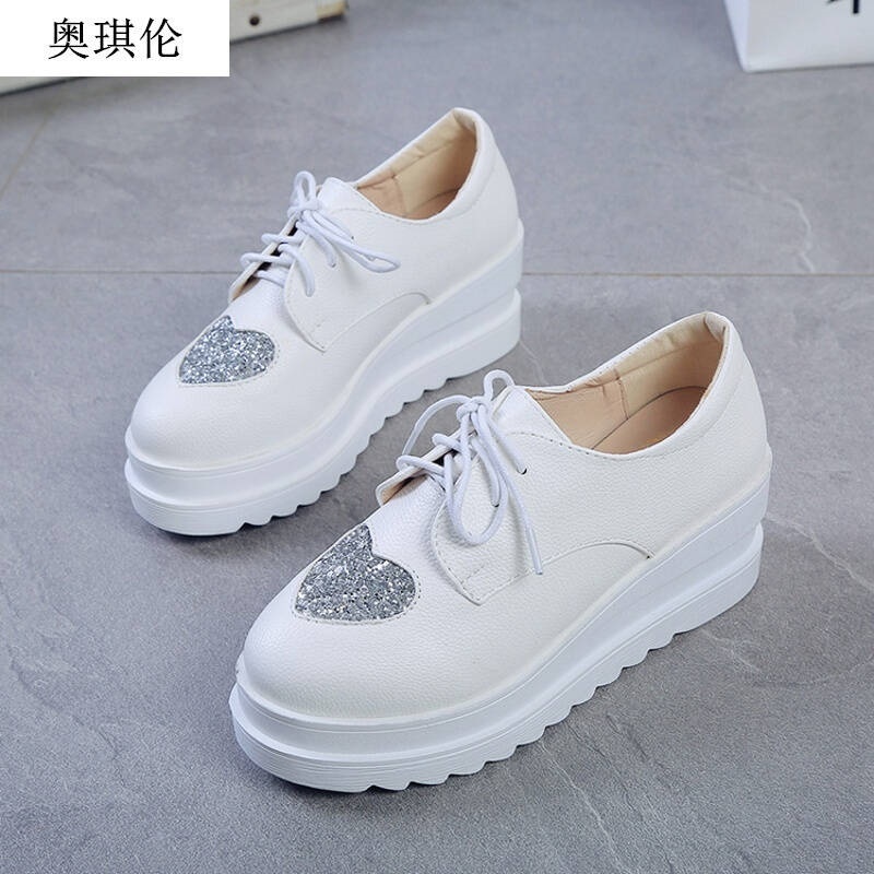 childrens white lace up pumps