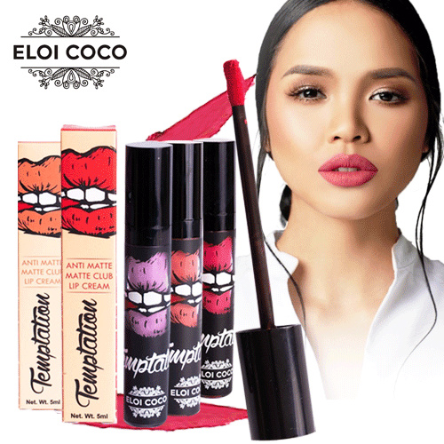 New Collection TEMPTATION ANTI MATTE CLUB LIP CREAM || 6 New Varian Deals for only Rp128.000 instead of Rp228.571