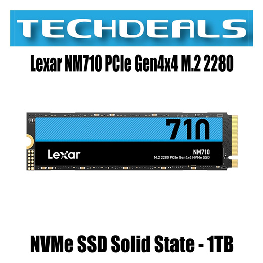 Qoo10 - Lexar NM710 PCIe Gen4x4 M.2 2280 NVMe SSD Solid State - 1TB :  Computer & Game
