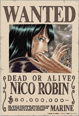 Qoo10 - [JAPAN] One Piece Bounties poster full color Ver. [7. Nico