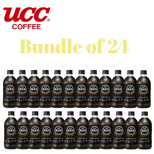 Qoo10 Bundle Of 24 Ucc Black Cold Brew Coffee Sugar Free Made From 100 Co Drinks Sweets