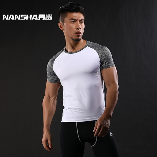 Qoo10 NANSHA Quick Dry Fit Tees Men T-Shirts Compre... : Men's Clothing