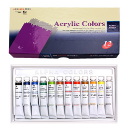 Liquitex Liquitex acrylic paint school colors regular type white No. 6 12  color set traditional colors R3 10ml 