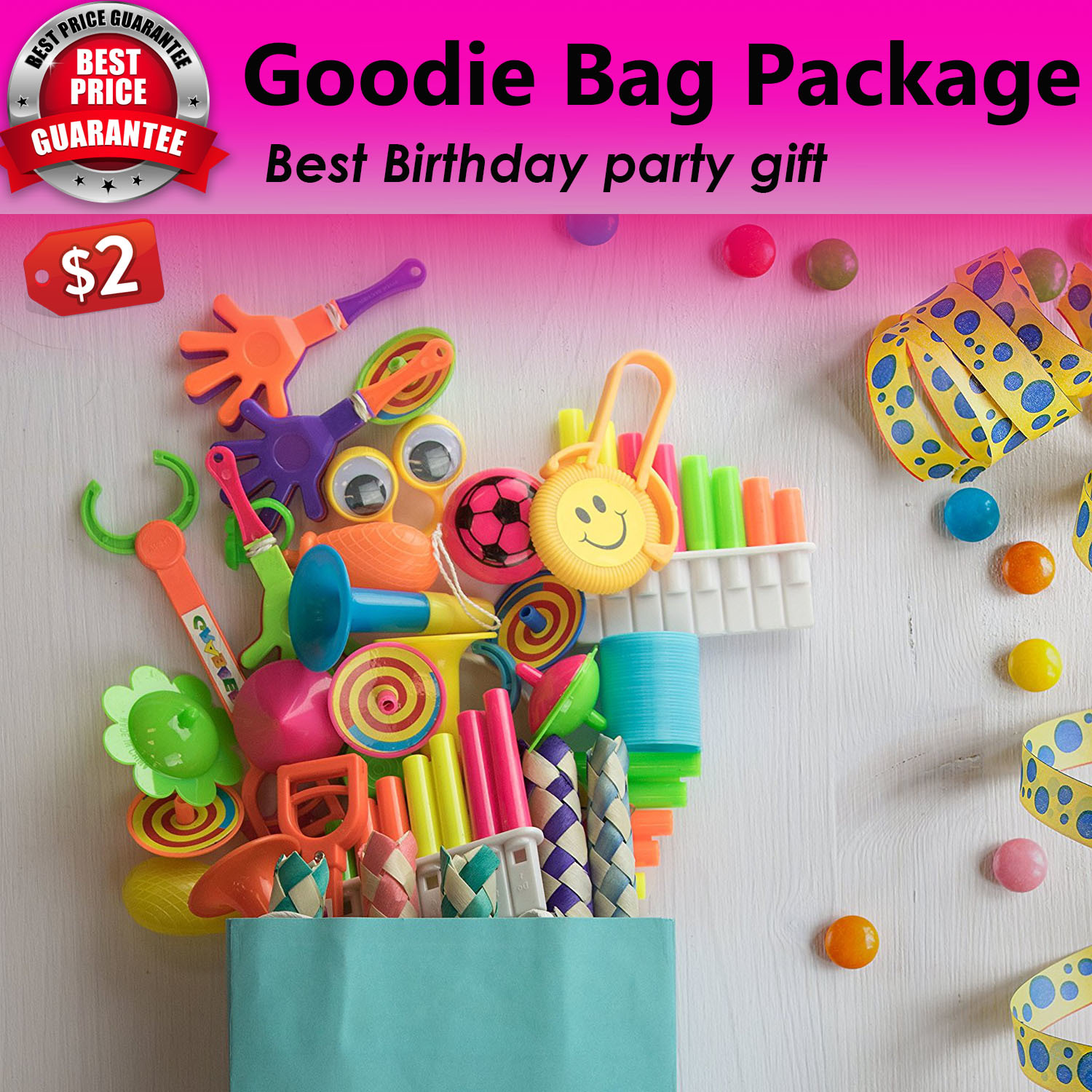 Qoo10 Goodie Bag Children Birthday Goodie Bag Party Gift Toys door 