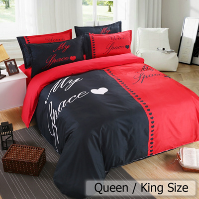 3d Bed Linens Lover Bedding Sets Duvet Cover Sets 3pcs 4pcs Queen King Comforter Cover Flat Sheet Pi