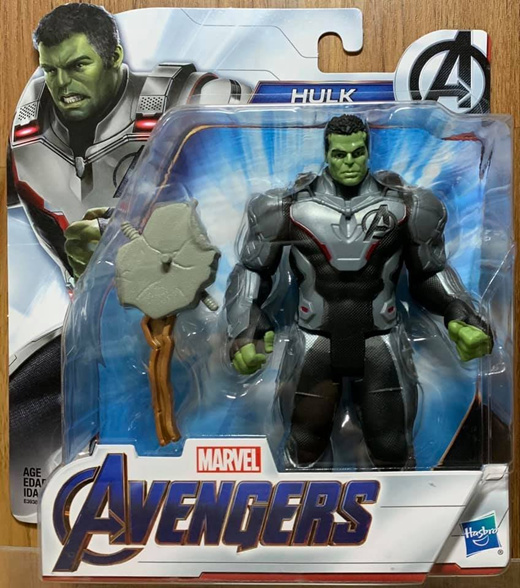 6 inch hulk action figure