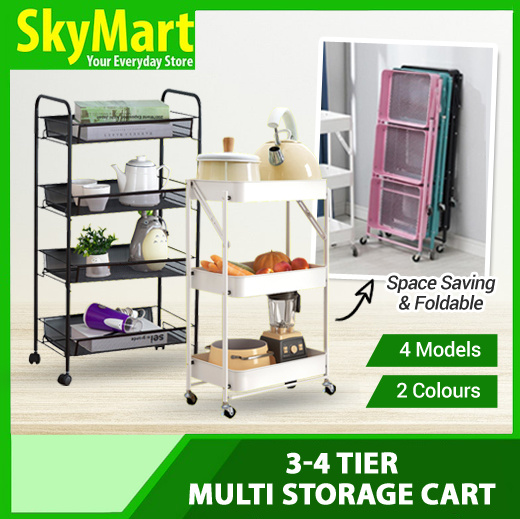Skymart, Rolling Storage Shelves