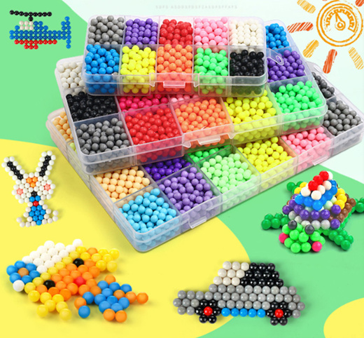 sticky beads toy