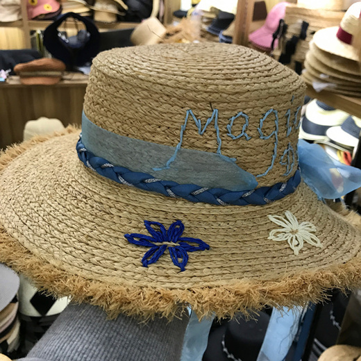 big hat for summer