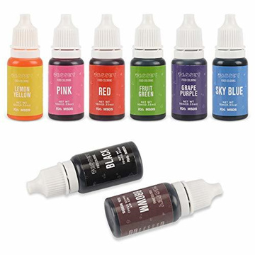 Cake Food Coloring Set, ValueTalks 8 Color Liquid Vibrant Colors