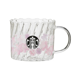 Starbucks Bead Handle Heat Resistant Glass Mug Rainbow 355ml - Japanese  Starbucks Glass Mugs