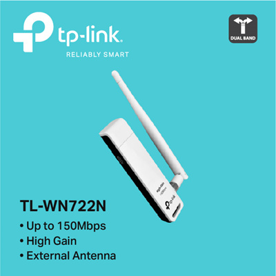 How To Use Tp Link 150 Mbps High Gain Wireless Usb Adapter Youtube