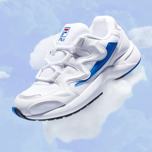 fila sky blue shoes