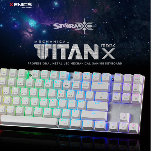 Qoo10 Xenics Stormx Titan Mark X Keyboard Mechanical Gaming Computer Keyboar Computers Games