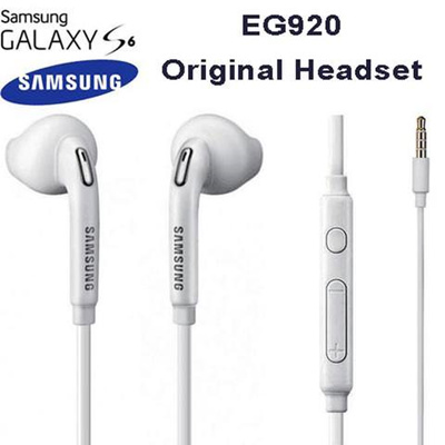 Original Headset Samsung EG920 Galaxy S6 Stereo Headset Earphone HF
