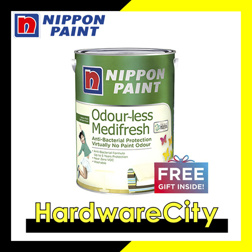 Hardwarecity Nippon Paint Drop Sheet With Painters Tape (White