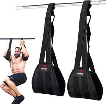 A2ZCARE Premium Hanging Ab Straps Set/Pair of Core Pull Up and