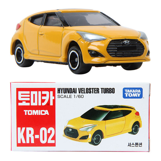 Qoo10 - TOMICA KR-02 HYUNDAI VELOSTER TURBO 1:60 : Toys