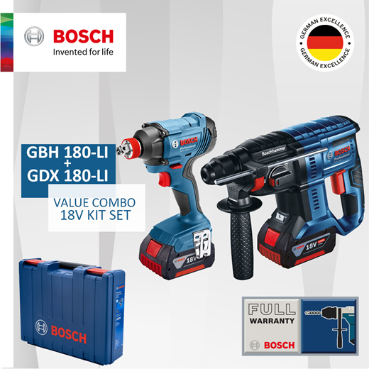 Combo bosch online gdx180li