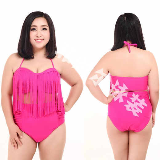 Qoo10 Factory Direct 15 New Women S Plus Size Fringed Bikinis High Waist B Sportswear