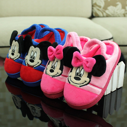 kids mickey mouse slippers