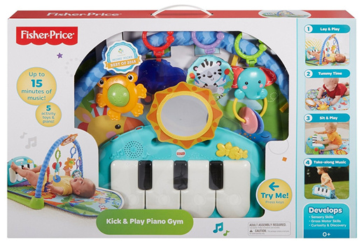 fisher price baby gym piano