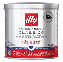 1 bottle of Illy Lungo coffee capsules 130.2gx