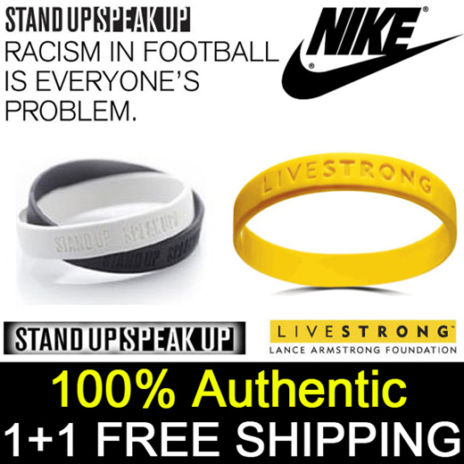 Perjudicial inyectar África Qoo10 - [Nike] 1+1 The Stand Up Speak Up Wristband / 100% authentic /  Fashion ... : Watches