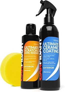 Carfidant Ceramic Coating Spray - Premium Paint Polishing Spray -  Hydrophobic Paint Sealant Polish Spray