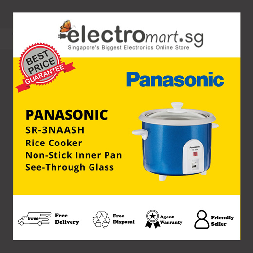 Panasonic Rice Cooker Review -- Model# SR-3NA 