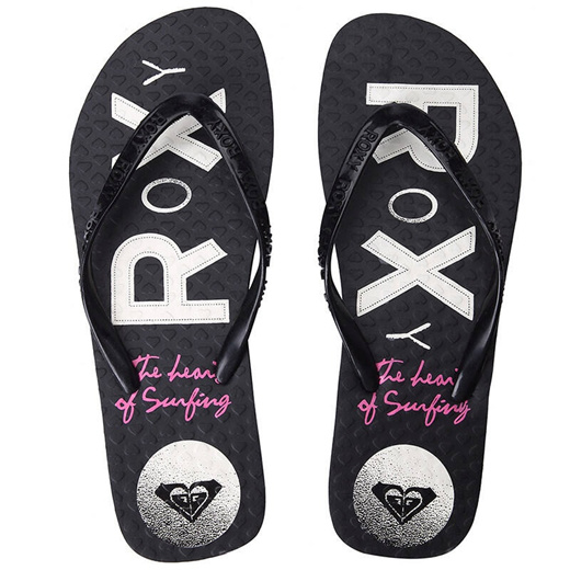 girls roxy flip flops