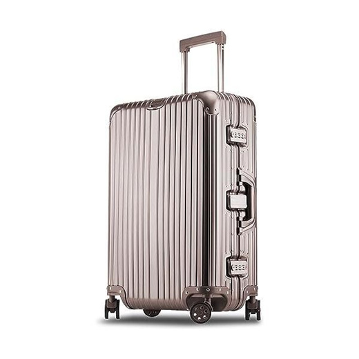 Qoo10 - [BonEasy] Suitcase Aluminum Magnesium Alloy Body Carrying Case ...