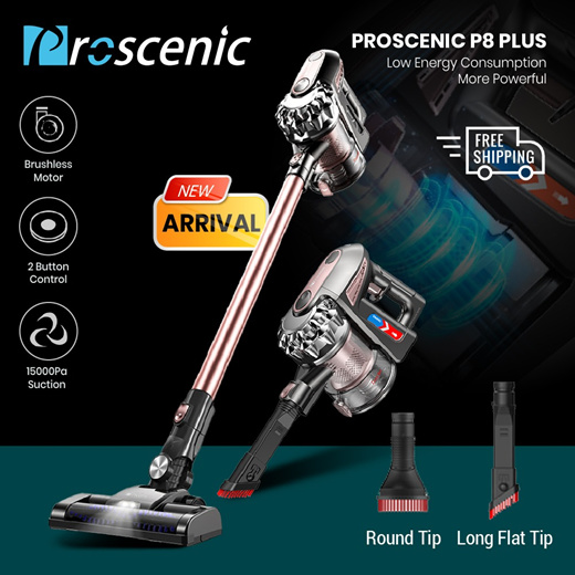 Proscenic P8 Plus Handheld Cordless Vacuum Cleaner, 15000Pa