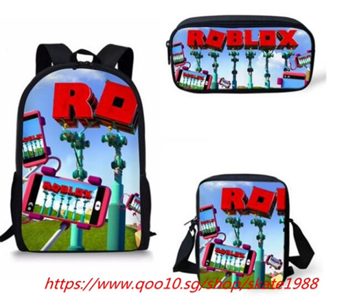 Qoo10 Roblox Three Piece Bag Kids Fashion - qoo10 roblox toys