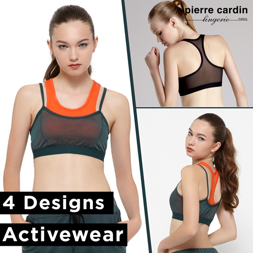 pierre cardin sports bra