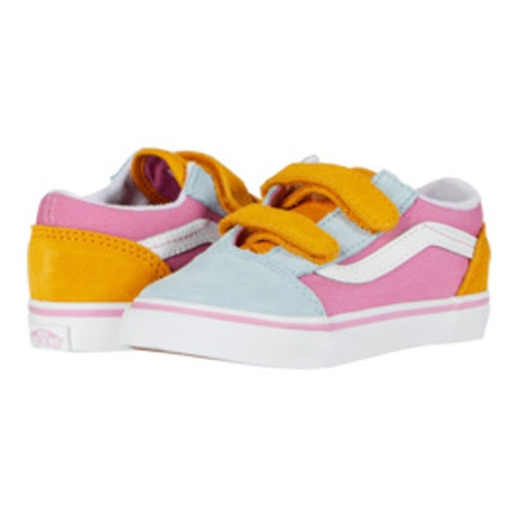 van shoes pink and white