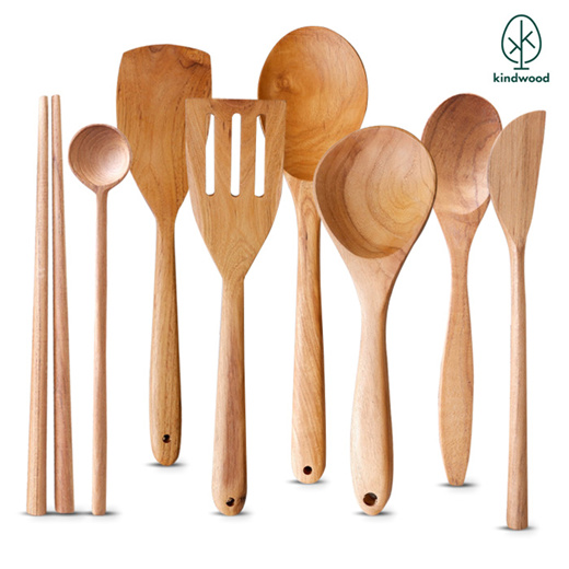 Teak Wooden Cooking utensils Collection 