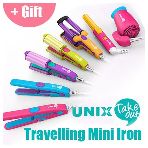 unix mini hair straightener