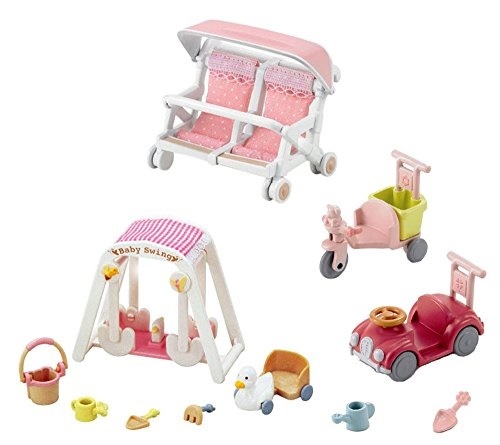 calico critters baby carriage