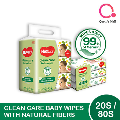 huggies clean care baby wipes