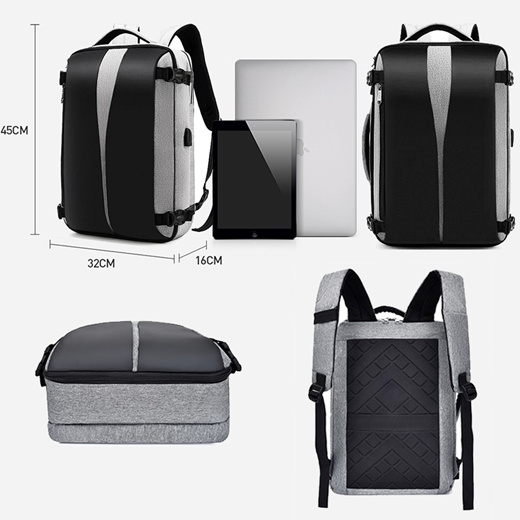 anti theft backpack 17 inch laptop