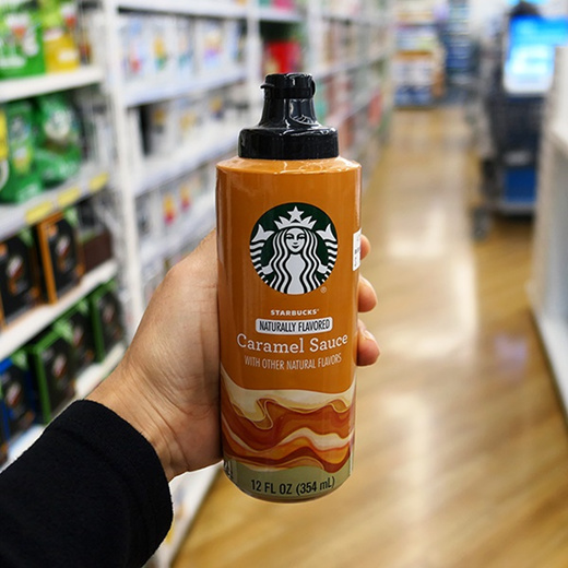 Qoo10 Starbucks Natural Caramel Sauce 354ml Drinks