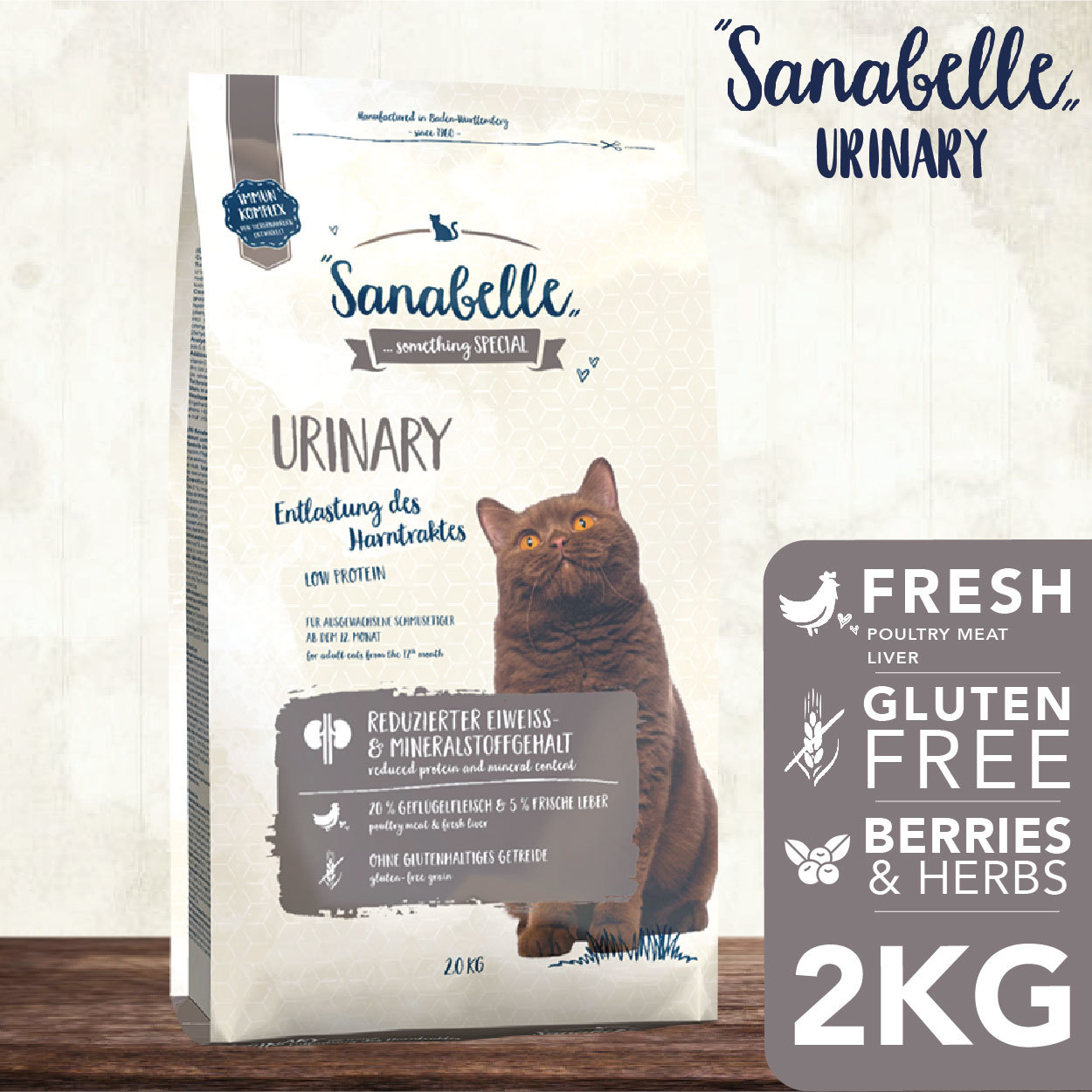 sanabelle urinary cat food