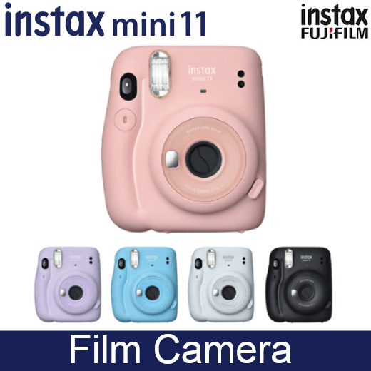 Qoo10 Instax Mini 11 Latest Model Polaroid Analog Immediate Film Camera Birt Cameras Record