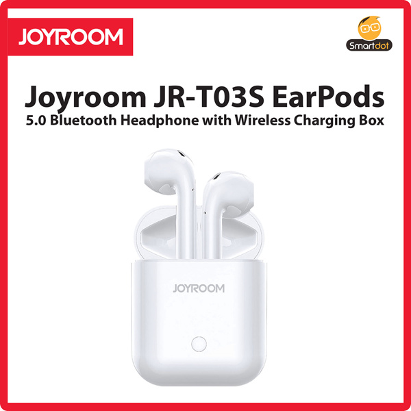 Joyroom JR-T03S EarPods 5.0 Bluetooth Headphone with Wireless Charging Box Deals for only RM194.9 instead of RM244