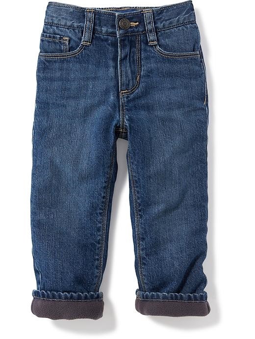 lined jeans for kids