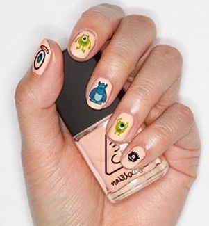 Qoo10 - Mickey Nail Stickers : Bath & Body